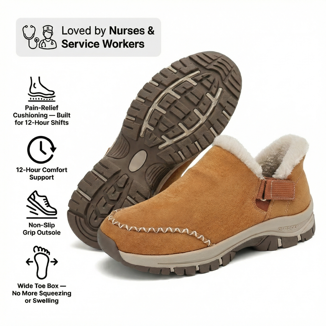 NursePro 12-timers Skift Klogger — Plantar Fasciitis &amp; Hæl Lindre for Ryggsmerter, Hallux Valgus &amp; Brede Føtter (BOGO)