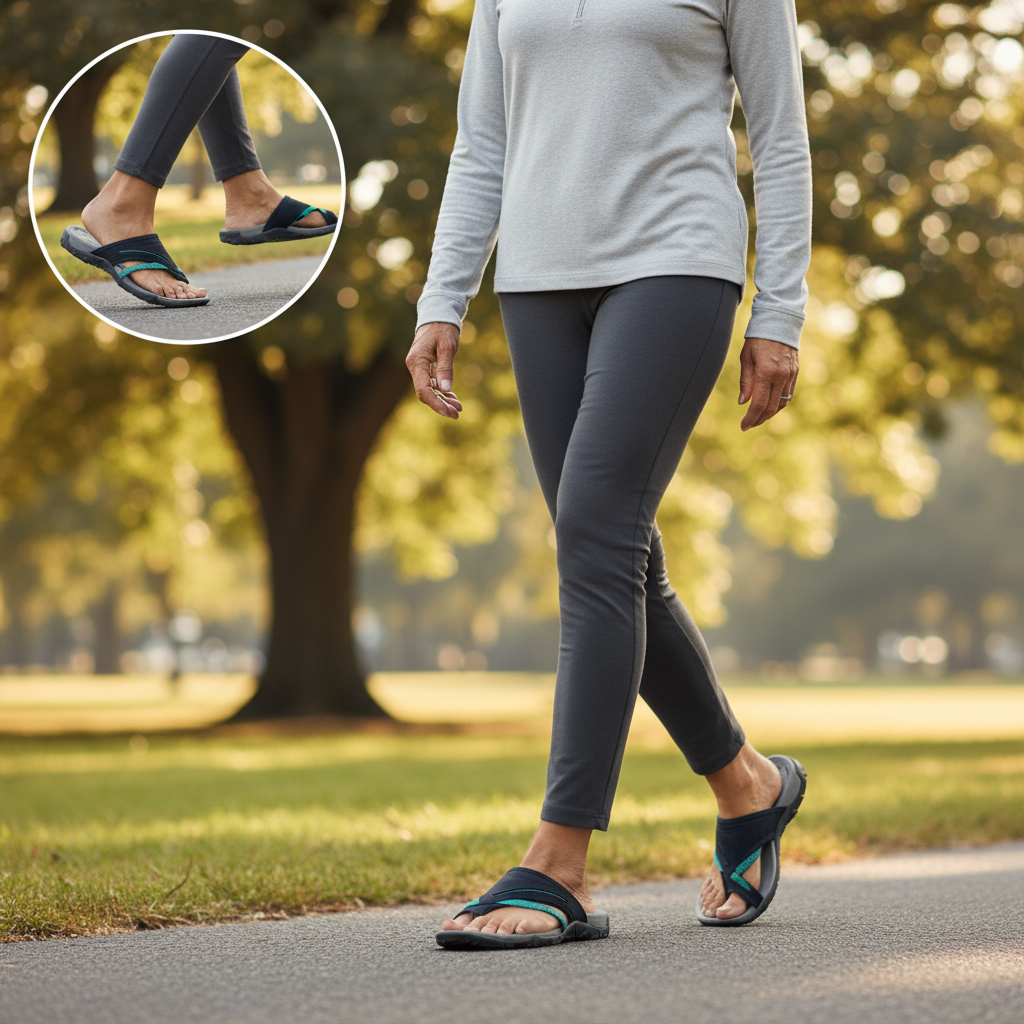 OrthoFlips – Komfort hele dagen &amp; smertefrie ortopediske sandaler