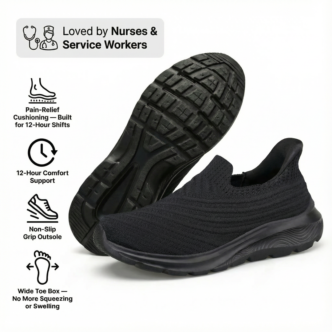 OrthoSlip Ergonomiske Hverdagssko (BOGO)