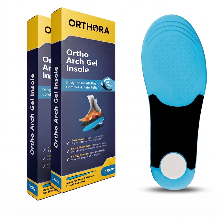 2-Pack All-Dag Komfort &amp; Støtte Innersåle