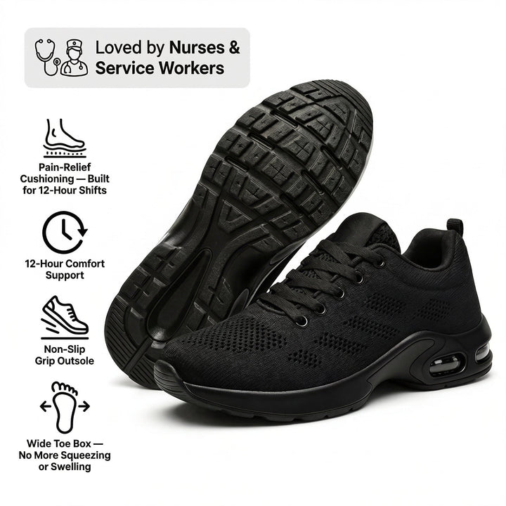 Orthora Pro – 12-timers skift sko for lindring av hæl- og plantarfasciitt (Unisex)