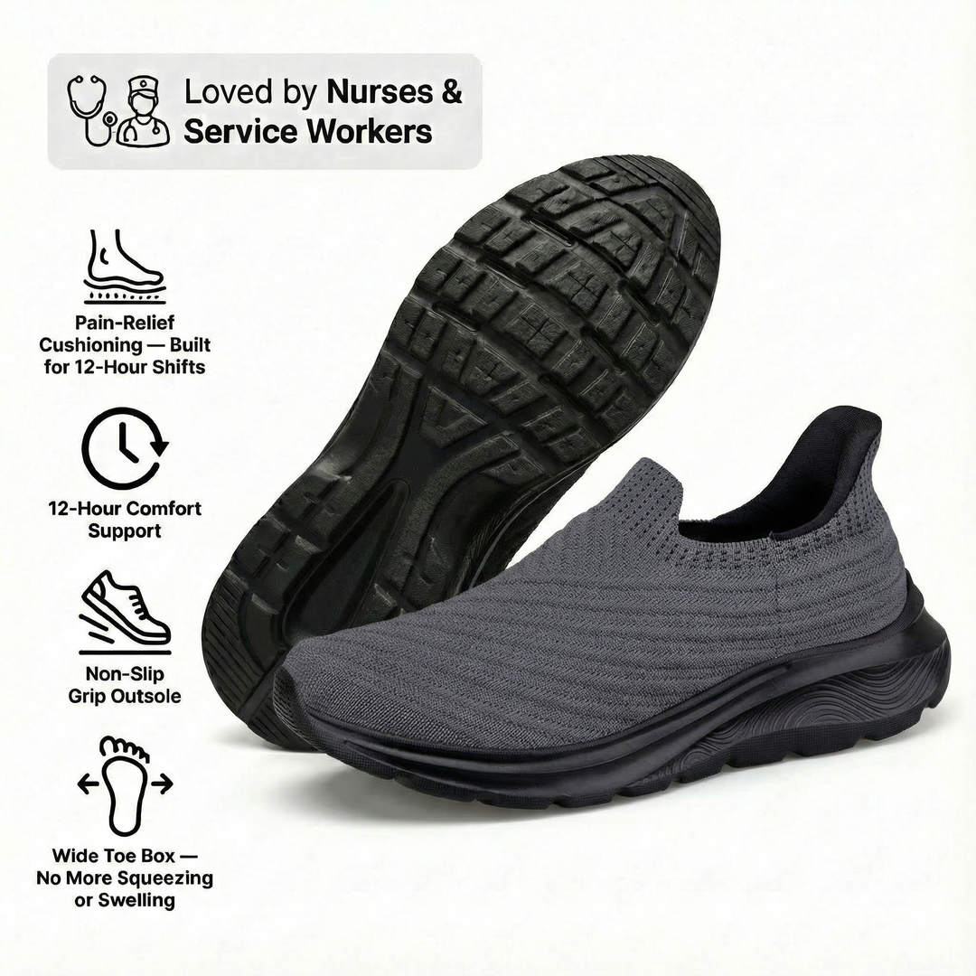 OrthoSlip Ergonomiske Hverdagssko (BOGO)