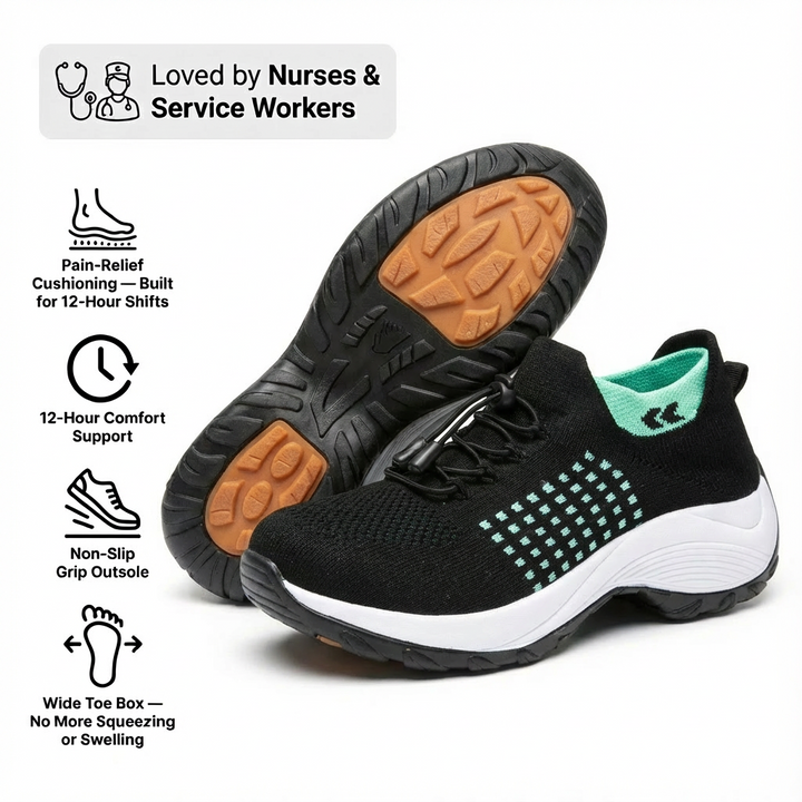 ShiftPro – 12-timers komfort sko for hæl- og plantar fasciitt lindring