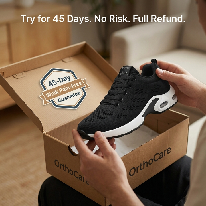 Orthora Pro – 12-timers skift sko for hæl- og plantar fasciitt lindring (Unisex)